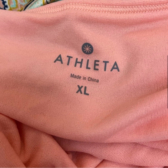 Athleta Aqualuxe Halter One Piece Paisley - Picture 5 of 5